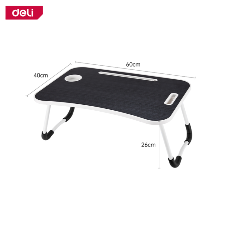 deli-โต๊ะพับ-โต๊ะญี่ปุ่น-โต๊ะวางโน๊ตบุ๊ค-พับเก็บได้-folding-folding-computer-desk