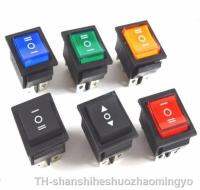 【hot】✲☽☏  Rectangular Latching Rocker 3 Position 6 Pins