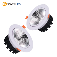 LED โคมสปอตไลท์ไร้ขอบดาวน์ไลท์ห้องนั่งเล่นสปอตไลท์6.7เซนติเมตร11เซนติเมตรหลุมดาวน์ไลท์ห้องนอนที่เรียบง่ายแสง *