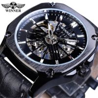 [COD] European and Mens Fashion Hollow Mechanical Movement Fully