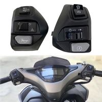 Motorcycle Motorbike Mountain Bike Scooter Horn Headlight Turn Signal Switch For Yamaha NVX 155 125 AEROX 155 Accessories