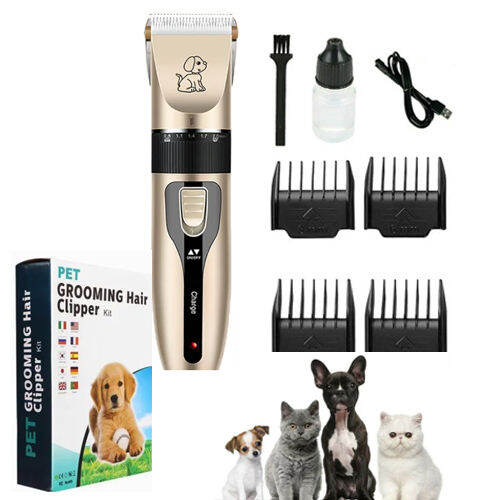 DOG CAT001 Professional Pet Hair Clippers Rechargeable Dog Cat Hair