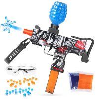 Electric Gel Ball Blaster - Splatter Ball Gel Blaster With 10,000 Gel Balls, Christmas Gift  For Boys And Girls Ages 12+ (Red)