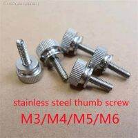 ☑✤ 2-10pcs M2 M2.5 M3 M4 m5 m6 Stainless steel step knurled thumb screw Hand Tighten Curtain Wall Glass Lock Screws