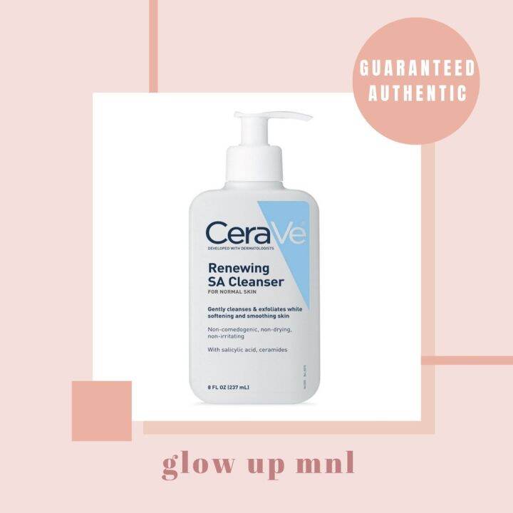 Cerave Renewing Sa Cleanser 237ml Lazada Ph