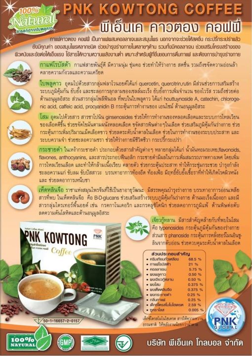 กาแฟคาวตอง-กาแฟพีเอ็นเค-คาวตองพีเอ็นเค-กาแฟเพื่อสุขภาพ-ไข-มัน-ความ-ดัน-เบา-หวาน-ดื่มได้