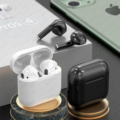 （Orange home earphone cover）AirPros 4 TWS หูฟังบลูทูธหูฟังไร้สายของแท้,Xiaomi ชุดหูฟังสำหรับ iPhone หูฟังสำหรับเล่นกีฬาเล่นเกม