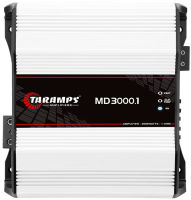 Taramps Taramps MD 3000.1 Full Range Amplifier 3000 Watts RMS 1 Ohm 1 Channel High Efficiency Mono Amplifier Class D, Bass Boost Car Audio Sound Monoblock, Crossover, High Power Amp