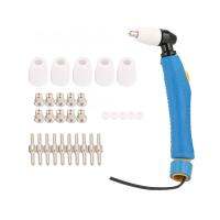 หัวเชื่อมพลาสติก31Pcs เครื่องตัดพลาสม่า Body Nozzle Electrode Tip Kit Welding Tool