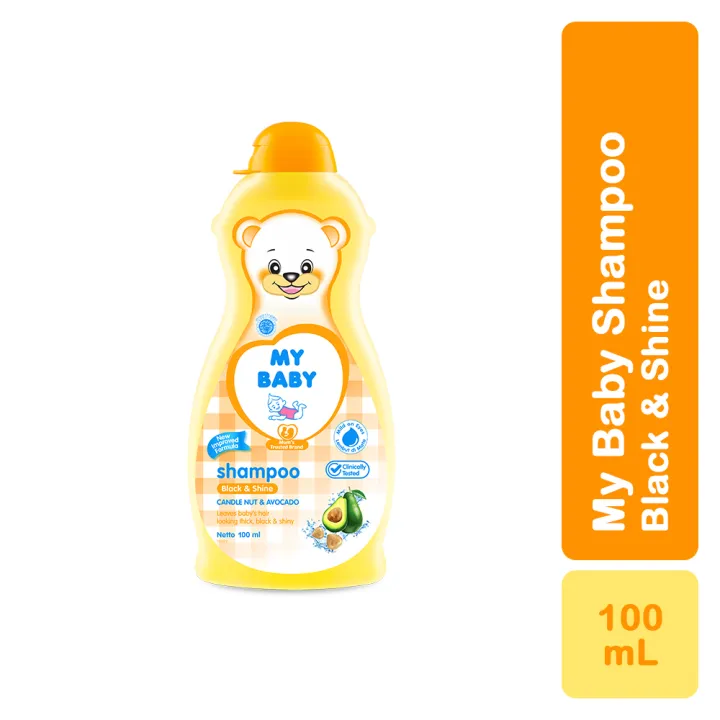 My Baby Shampoo Black & Shine 100ml Lazada PH