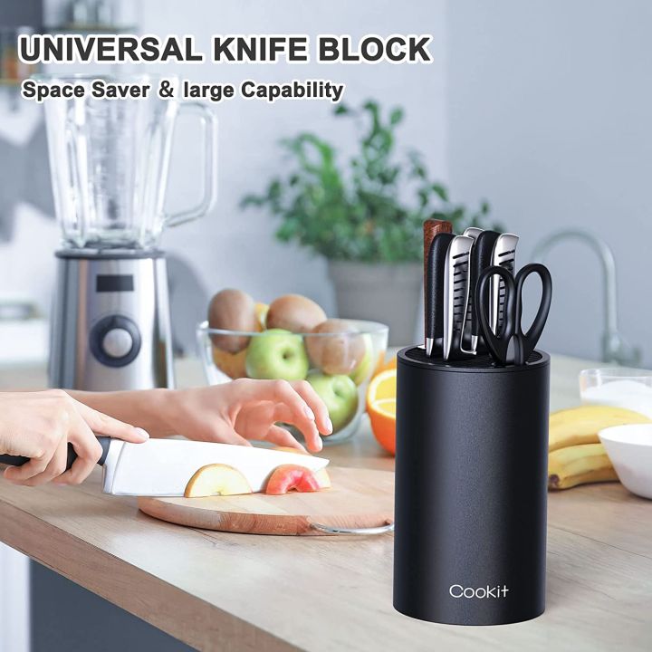 Universal Knife Block Holder Round Knife Holder for Kitchen Knife ...