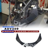 For HONDA ADV350 ADV 350 2022 3D Motorcycle Resin Sticker Side windshield fairingTank Pad Anti Scratch Decal Non-slip TankPad