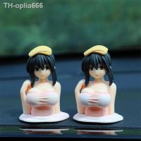 Cute Kanako Chest Shaking Ornaments Kanako Collection Model Doll Kawaii Anime Statue For Car Sexy Doll Figurine Car Decoration