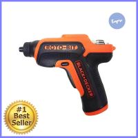 สว่านไขควง BLACK&amp;DECKER CS36BSB B1 3.6V ACC 8 ดอกCORDLESS SCREWDRIVER WITH 8 BITS BLACK&amp;DECKER CS36BSB B1 3.6V **มีบริการชำระเงินปลายทาง**