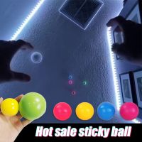 Luminous Ball Parent-child Interaction Sticky Wall Ball Decompression Vent Toy Pinch Music Ceiling Sticky Ball