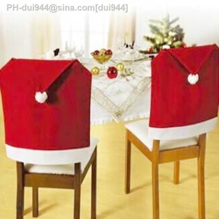 santa-claus-cap-chair-cover-christmas-dinner-table-red-hat-chair-clause-hat-chair-back-cover-marry-christmas