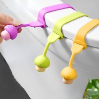 Toilet Cover Lifter Lift Toilet Lid Handle Sanitary Anti-Dirty Hand Cute Toilet Accessories Toilet Lid Lifter Silicone