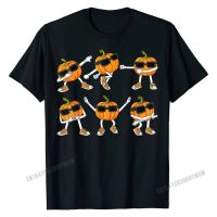 Thanksgiving Day Dancing Pumpkin Tshirt Casualcamisa T Shirt Faddish Cotton Men Tshirts