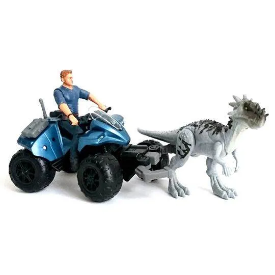 Jurassic World Pack Deluxe story Pack Off-Road Tracker ATV (GCV77