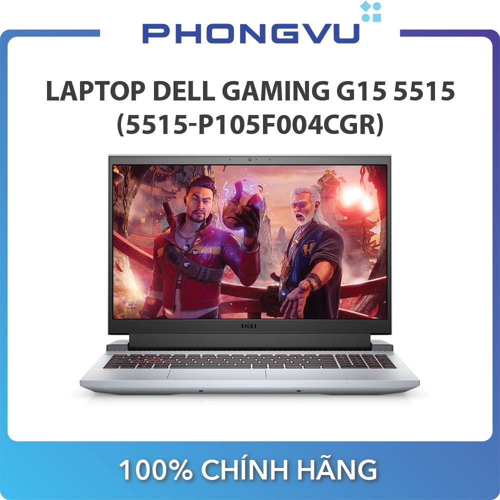 Máy tính xách tay/ Laptop Dell Gaming G15 5515 (5515-P105F004CGR) (AMD Ryzen 5 5600H) (Xám)