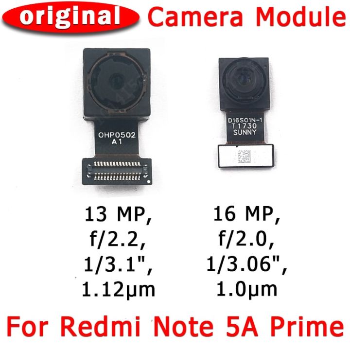 กล้องด้านหน้าด้านหลังแบบออริจินัลสำหรับ-redmi-note-5-pro-5a-prime-โมดูลกล้องหันหน้าหลักอะไหล่สายเคเบิลยืดหยุ่น