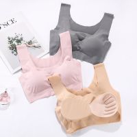 Fashion Womens Seamless Vest Padded Crop Tops Underwear Wire Free Sleep Sports Yoga Cheap Lingerie