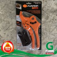 กรรไกรตัดท่อพีวีซี พัมคิน PUMPKIN PRO-42PVC 33610 (ของแท้100% Made in Taiwan)ขนาด 1-5/8นิ้ว(42mm) ตัดท่อพีวีซีกลม รางสายไฟ **FREE!! ฐานรองตัดรางสายไฟ (PVC Pipe Cutter)