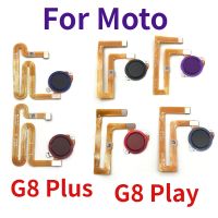 สำหรับ Moto G8 Play/G8บวก/G8ปุ่มโฮมปุ่มลายนิ้วมือสัมผัส ID สายเคเบิลแบบยืดหยุ่นเซนเซอร์ริบบิ้นอะไหล่ทดแทน