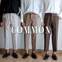 COD BARON COMMON Pants กางเกงขายาวสแลคขาเต่อเอวสูง