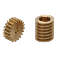 1ชุดโมดูลัส0.2 Mini Turbine Worm Gear Reduction Ratio 201 Static Change Pinion DIY รุ่นมอเตอร์เพลาเกียร์ Connector