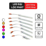 Đèn led thanh 220v chíp 2835 siêu sáng bọc nhựa