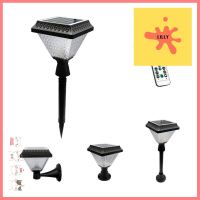 ไฟจัดสวน SOLAR BEC BALI-S 3 วัตต์ RGB สีดำSOLAR GARDEN LIGHT BEC BALI-S 3W RGB BLACK **สามารถออกใบกำกับภาษีได้ค่ะ**