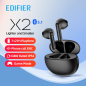 Edifier X2 TWS Earbuds Wireless Earphones voice assistant 13mm driver touch control up to 28 hrs playtime Game Mode Bluetooth 5.1