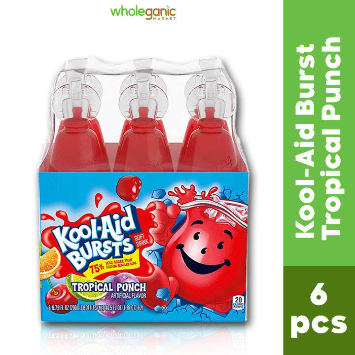KoolAid Bursts Tropical Punch 200ml x 6 Lazada PH