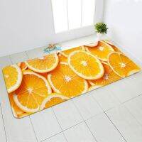 Kitchen Mats Door Bathroom Carpet Fresh Fruit CARPET RUG Banana Pineapple Watermelon Doormats Modern Kitchen Mat