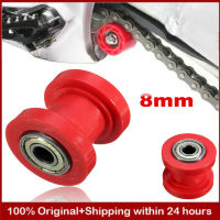 สีแดง8มม./10มม. Chain Roller Slider Tensioner Pulley Wheel Guide สำหรับ Pit Dirt Bike ATV ใหม่และคุณภาพสูง