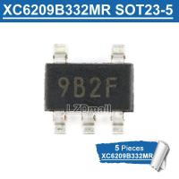 5pcs XC6209B332MR 9B2F SOT23-5 Low Dropout Linear Regulator IC Chip new original