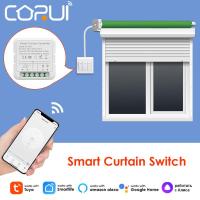 Corui AM WIFI สมาร์ทสวิทช์ม่านเสียงการควบคุมระยะไกล Timing สวิทช์ลูกกลิ้งชัตเตอร์ตาบอดประตูสมาร์ทชีวิต Alexa Home