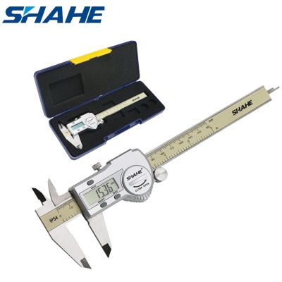 Shahe Caliper 0-150 Mm เครื่องวัดระยะเวอร์เนีย Micrometer IP54เครื่องวัดระยะเวอร์เนียดิจิตอลเครื่องมือวัด0.01ดิจิตอล