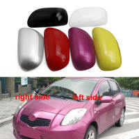 รถยนต์ Toyota Yaris อุปกรณ์เสริมรถยนต์แฮทช์แบค2010 2011 2008 2009กระจกมองข้างผ้าคลุมกระจกมองหลังทาสีเปลือกสีตัวเรือน