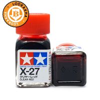 สีเครียแดงใสสูตรน้ำมัน Tamiya Enamel X27 Clear Red 10ml