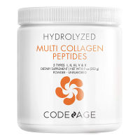 Codeage Multi Collagen Protein (252g) , Hydrolyzed, Type I, II, III, V, X Grass Fed All in One Super Bone Broth and Collagen Supplement