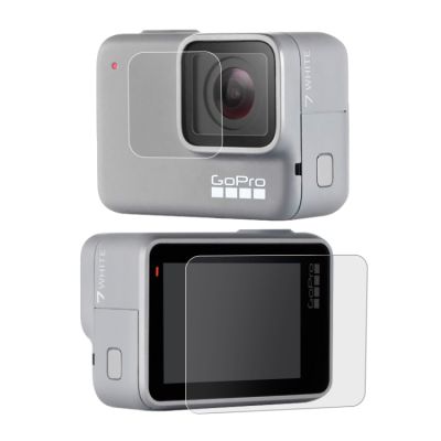 เลนส์กล้องเพื่อการกีฬาฟิล์มป้องกันสำหรับพิเศษ GoPro Hero7สีขาว/สีเงิน Hero7
