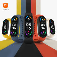 Xiaomi สมาร์ทวอทช์ รุ่น Mi Band 6 จอ1.56" กันน้ำ วัดระดับค่าออกซิเจนในเลือด มี GPS นาฬิกาออกกำลังกาย รับประกัน 1 ปี