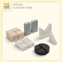 PlanToys FRACTION BLOCKS ของเล่นไม้บล็อคเศษส่วน ของเล่นเด็ก 18 เดือน