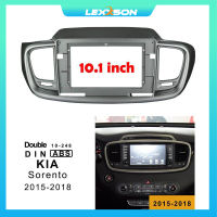 LEXXSONวิทยุติดรถยนต์แผง/ชุดตัดแต่งแดช/กรอบ/แผงหน้า/เหมาะสำหรับKIA Sorento 2015 2016 2017 2018 2Din 10.1นิ้ววิทยุเครื่องเล่น