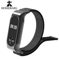 ♦◑◕ Hot Durable Adjustable Metal Nylon Replacement Wrist Strap For Xiaomi Mi Band Miband 5 4 3 2 Wriststrap Wristband Smart Bracelet