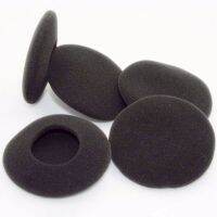 10 Pieces 7cm Black Soft Foam Ear Pads Sponge Covers Earbud Cap Replacement For Headphone Earphone Headset Earpads