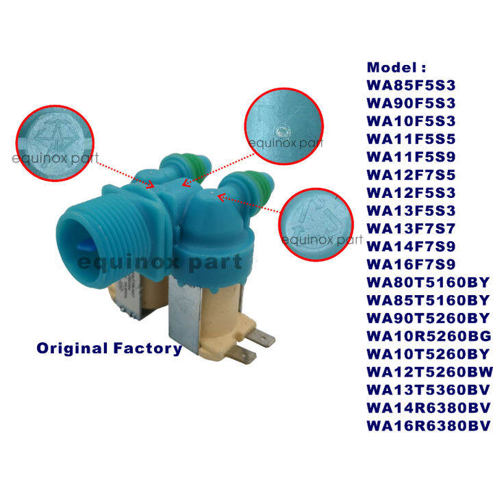 (Original Factory)Samsung Washing Machine Water Inlet Valve Feed Valve