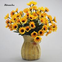 NEW Ready Stock 1 Bouquet 14 Heads Artificial Flower Fake Small Sunflower Home Wedding